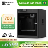 [Com Cashback R$5063] Impressora 3D Bambu Lab P1S com nivelamento automático
