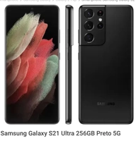 Smartphone Samsung Galaxy S21 Ultra 256GB Preto 5G