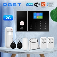 [Taxa inclusa] Sistema de alarme de segurança para casa: GSM + Wi-Fi + porta + sensor de movimento Tuya