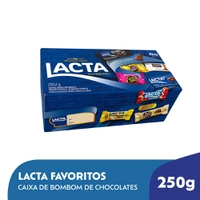 [Compre 2 / Appl / Ame]  Caixa de Bombom de Chocolates Lacta Favoritos - 250g