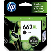 Cartucho HP 662XL preto Original (CZ105AB) Para HP DeskJet 2516, 3516, 3546, 2546, 1516, 4646, 2646 CX 1 UN