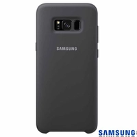 Capa para Galaxy S8 Plus Cover em Silicone Cinza - R$10