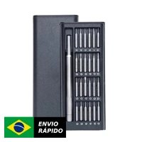 [BR] Kit Chaves Precisão 24 Pontas Magnéticas #Aliexpress 🇧🇷