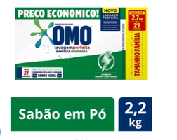 Sabão em Pó Omo Sanitiza e Higieniza Concentrado 2.2 KG