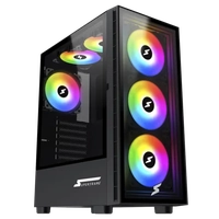 Gabinete Gamer SuperFrame Strider, Mid Tower, Vidro Temperado, ATX, Sem Fonte, Sem Fan