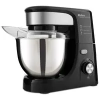 Batedeira Planetária Philco Turbo Inox PHP500 com 11 Velocidades – Preta | R$ 299