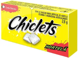 [$0,22 Cada] Goma de Mascar Chiclete Chiclets Adams | 100 unidades | R$ 23