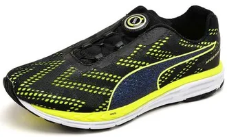 Tênis Puma Speed 500 Ignite Disc Preto/Amarelo - R$ 259,99