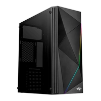 Gabinete Gamer Aigo Rainbow 2 Preto Lateral Acrilico