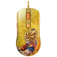 Mouse Gamer Akko, Dragon Ball Super, Super Saiyan 2, 12400 DPI, 5 Botões Pragramáveis, Akko AG325 Super Saiyan 2