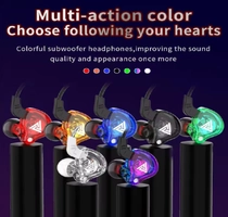 [R$30/R$5 CADA Cashback/Moedas/Imposto Incluso] - 6 Un Fone de Ouvido Qkz Ak6