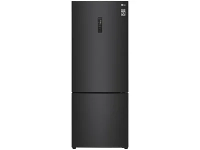 Geladeira LG Inverter 462L Black Inox 220V