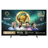 Hisense Smart TV UHD 4K QLED 75" Polegadas 75Q6N Google TV com HDR10+, Dolby Atmos, Modo Esporte, Modo Jogo Plus e Compatível com Alexa