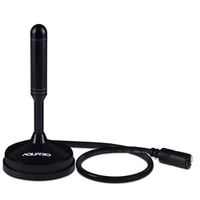Antena Interna e Externa para TV Digital Aquário DTV-100 VHF, UHF, FM e HDTV Digital
