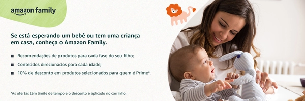 [PRIME] 10% em seleção de fraldas e produtos de higiene no Amazon Family