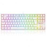 Teclado Gamer Redragon Kumara Pro RGB ABNT2 Branco
