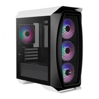 GABINETE AEROCOOL AERO ONE MINI FROST LATERAL VIDRO TEMP BRANCO, AERO ONE MINI FROST-G-WT-V1