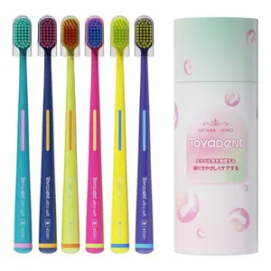 Escova de Dentes Adulto Ultra Macia 6 Unidades
