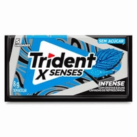(Leve 4 Pague 2) Chiclete Trident Sem Açúcar 8g - Embalagem com 5 unidades