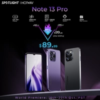 HOTWAV Nota 13 Pro Smartphone, Celular, 6.6 HD +, Android 13, 16GB + 256GB
