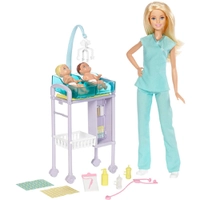 Barbie Conjunto Pediatra - Mattel - R$69