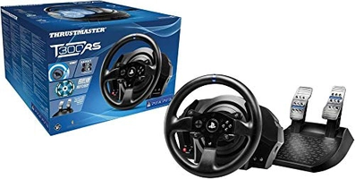 Volante com Pedais para PC PS4 e PS3, Thrustmaster, T300 RS
