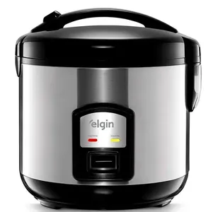 Panela Elétrica de Arroz Elgin 5 Xícaras 400W Inox/Preto