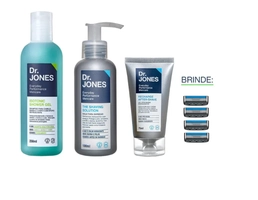 Kit Dr. Jones Barba Feita + The Razor4 (7 Produtos)