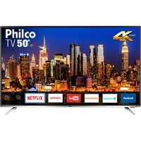 [R$1.319 AME] Smart TV LED 50” Philco 4K UHD PTV50F60SN | R$1.649