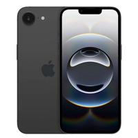 Smartphone Apple iPhone 16e 128GB Preto, Tela 6,1", 5G, Câmera 48MP