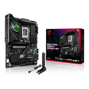 Placa Mãe ASUS ROG Strix Z890-F Gaming, Intel® Z890 LGA 1851 ATX, DDR5, WiFi 7, 5X M.2, Thunderbolt™ 4