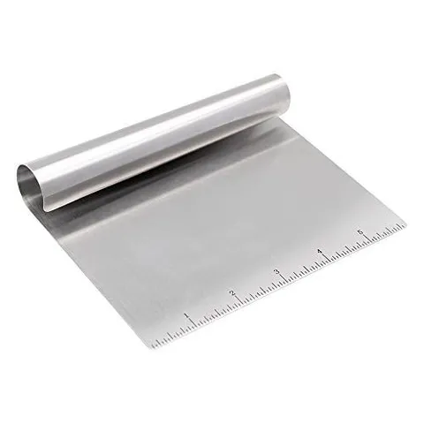 Espátula Confeitar Aço Inox 15x12 cm Régua