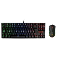 Kit Gamer Redragon - Teclado Mecânico Kumara, RGB, Switch Outemu Blue, PT + Mouse Cobra M711, Chroma, 10000DPI