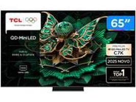Smart TV 65" 4K MiniLED 144Hz com Google TV