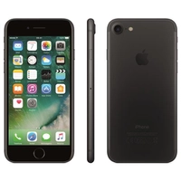 iPhone 7 Apple 32GB, Tela 4,7”, Câm.12MP, Resistente à Água - Preto Matte - R$ 2517