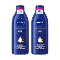 Kit Loção Hidratante NIVEA Milk 400ml (2)