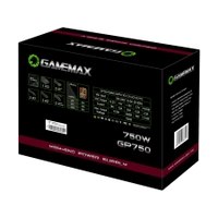 (Moedas | Do Brasil)Fonte De Alimentacao 750w 80 Plus Bronze Gp750 Gamemax