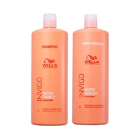  Kit Wella Pro Invigo Enrich Shampoo 1L + Condicionador 1L 