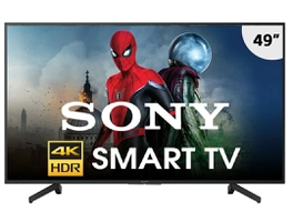 [Cartão Sub] Smart TV LED 49" Sony 49X705G Ultra HD 4K com Conversor Digital 3 HDMI 3 USB Wi-Fi 60Hz - Preta R$1.899