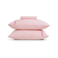 Jogo de Cama King 3 Peças Karsten 100% Algodão Liam Rosa