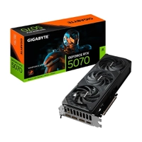 [Ninja Prime] Placa de Vídeo RTX 5070 WINDFORCE SFF 12G Gigabyte NVIDIA GeForce, 12GB, GDDR7, 192bits, DLSS, Ray Tracing - 9VN5070W-00-G10