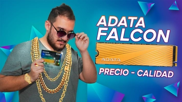 SSD Adata Falcon 512GB, M.2 2280 NVMe, Leitura 3100MBs e Gravação 1500MBs, AFALCON-512G-C R$565