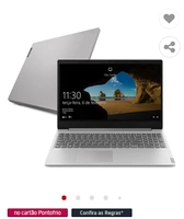 Notebook Lenovo com Ryzen 5 3500u superior aos i5| R$3.039