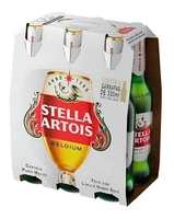 Cerveja Stella Pilsen garrafa long neck 330ml 6 u