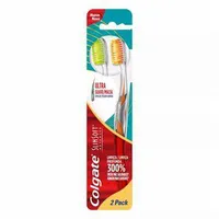 Escova Dental Colgate Slimsoft Advanced com 2 unidades | R$13