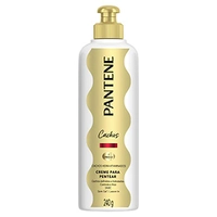 Pantene - Creme de Pentear Cabelo Cacheado, Cachos Hidra-vitaminados, Frizz Control, Cachos 3ABC, se