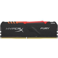 Memória HyperX Fury RGB, 8GB, 3733MHz, DDR4, CL19, Preto | R$304
