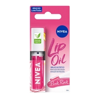 Nivea Lip Oil Pink Rock Brilho Labial 5,5ml