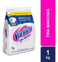 Vanish Pó Oxi Action Refil 1kg para Roupas Brancas