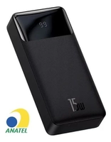 Power Bank Portátil Baseus 20000mAh 15W Preto